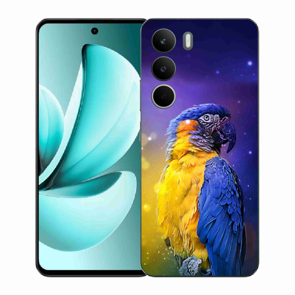 Gelový kryt mmCase na Realme C71 - papoušek ara 1