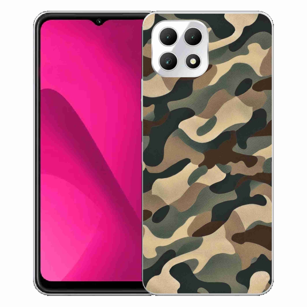 Gelový kryt mmCase na T-Mobile T Phone 2 - maskáčový vzor 11