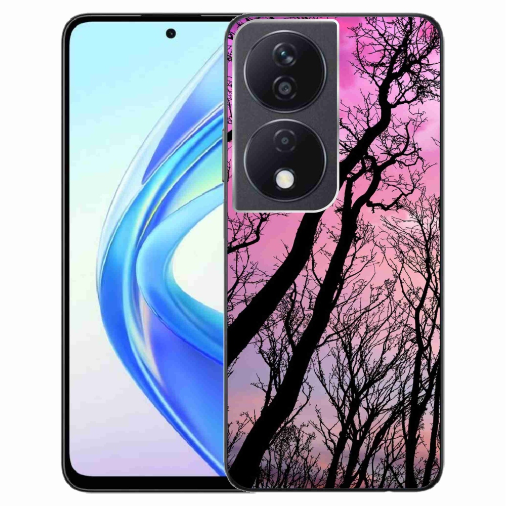 Gelový obal mmCase na Honor X7b/Honor 90 Smart - opadané stromy