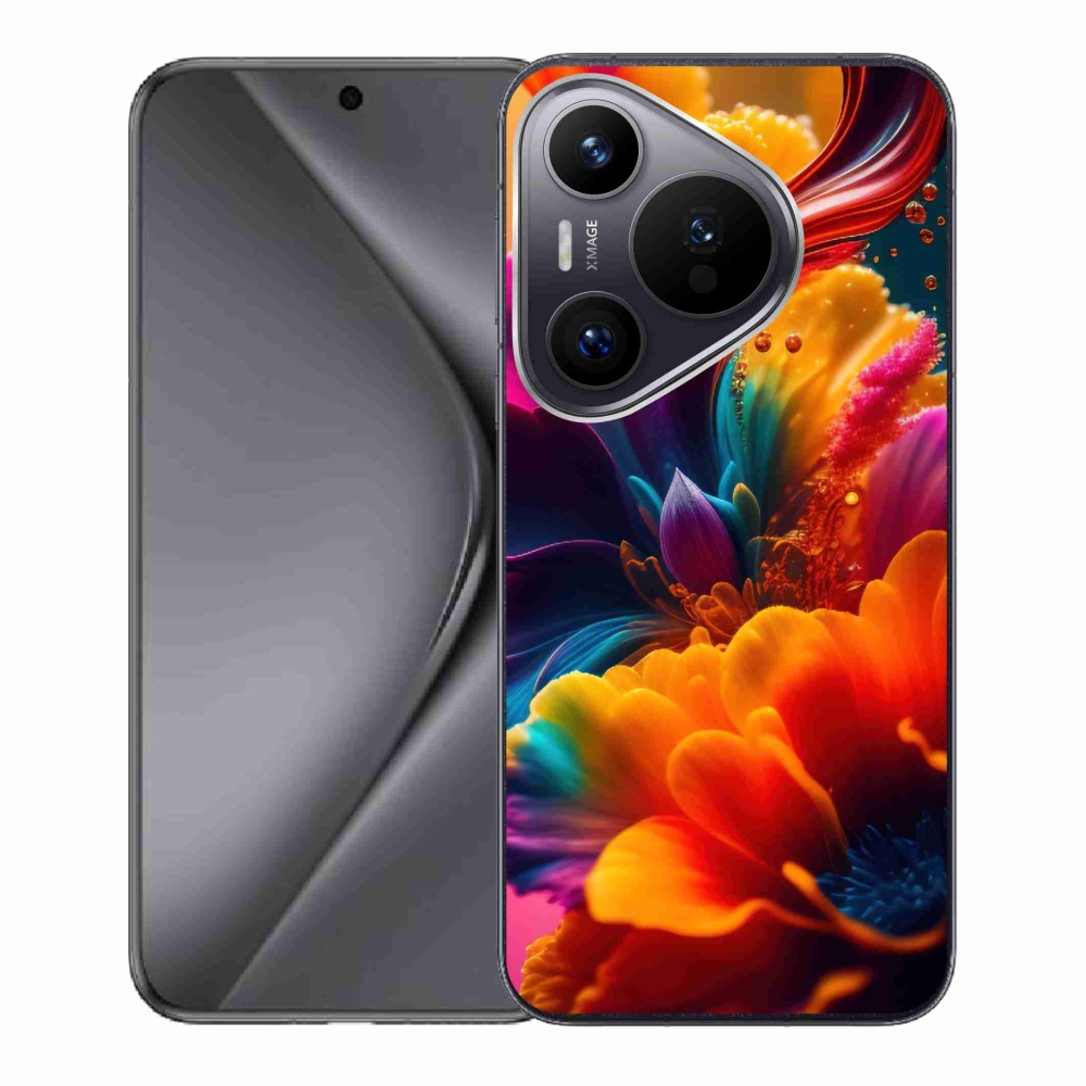 Gelový kryt mmCase na Huawei Pura 70 - abstraktní motiv 2