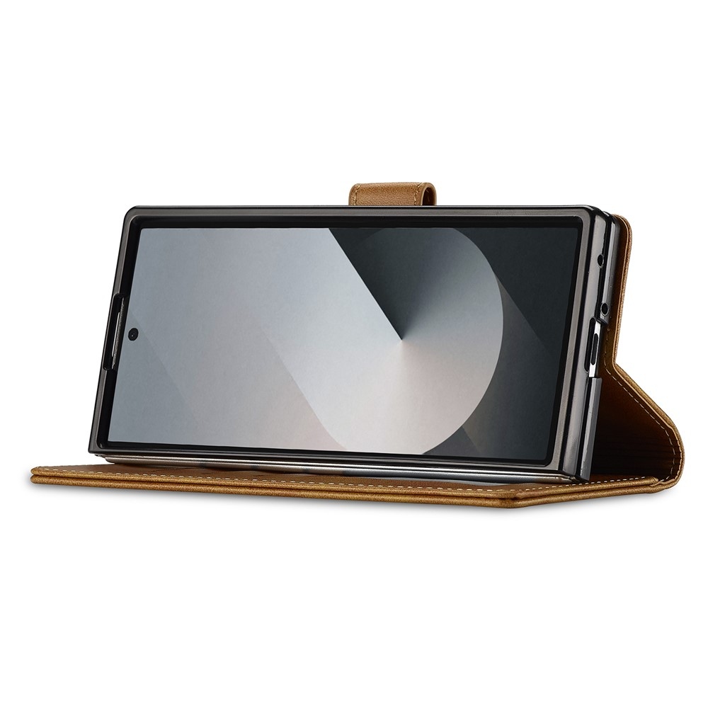 IMEEKE knížkové pouzdro na Samsung Galaxy Z Fold7 5G - žluté
