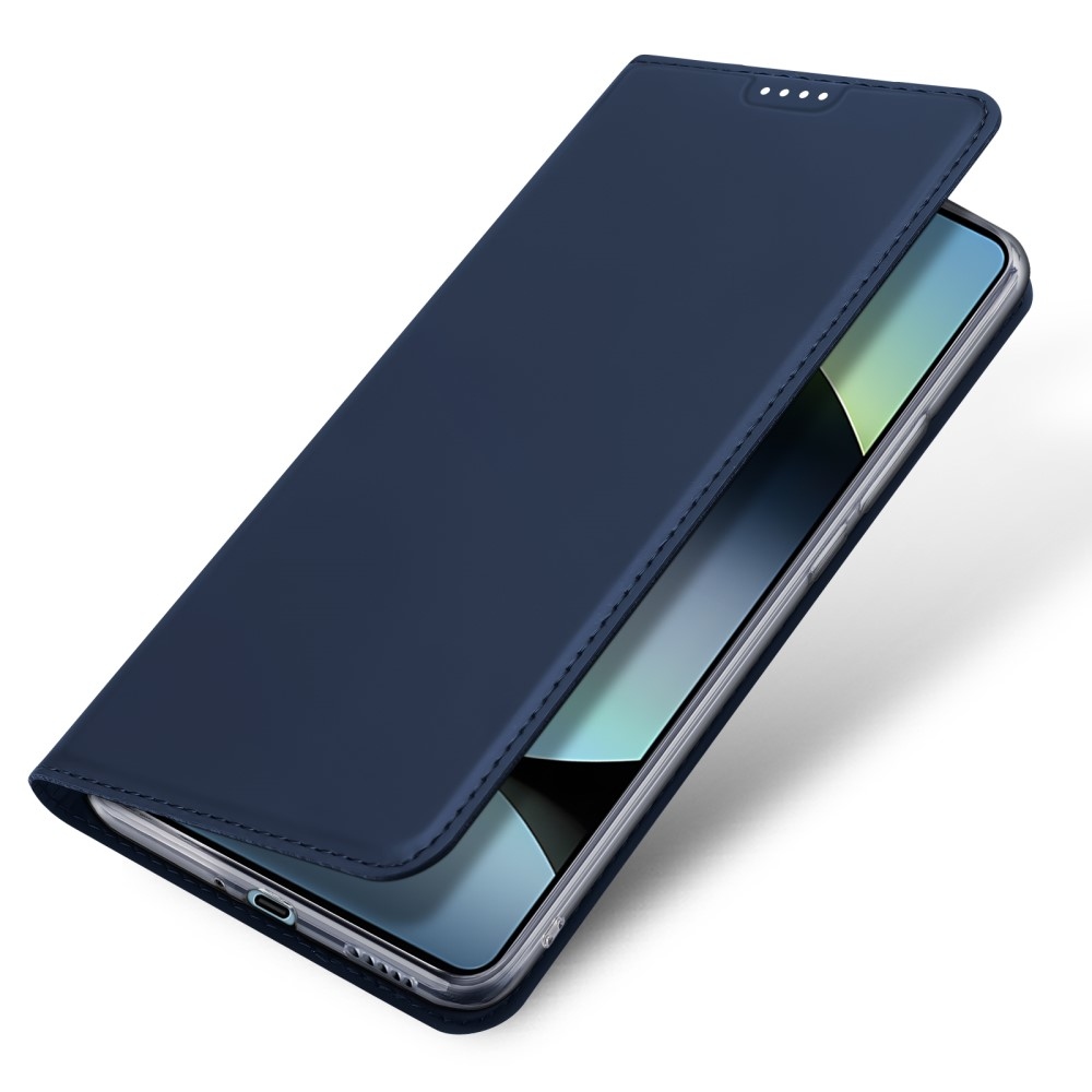 DUX knížkové pouzdro na Xiaomi Redmi Note 14S - tmavěmodré
