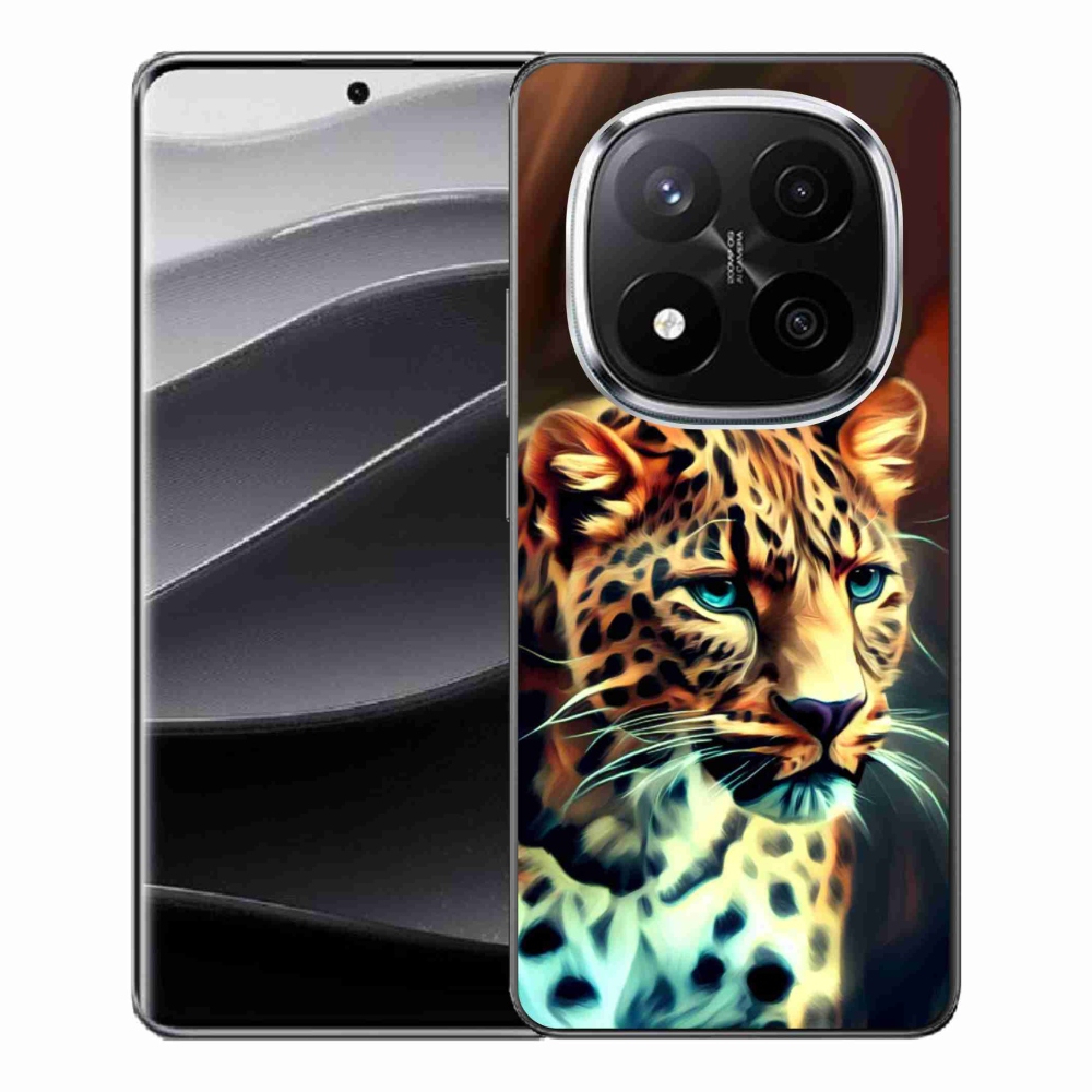 Gelový kryt mmCase na Xiaomi Redmi Note 14 Pro+ 5G - leopard