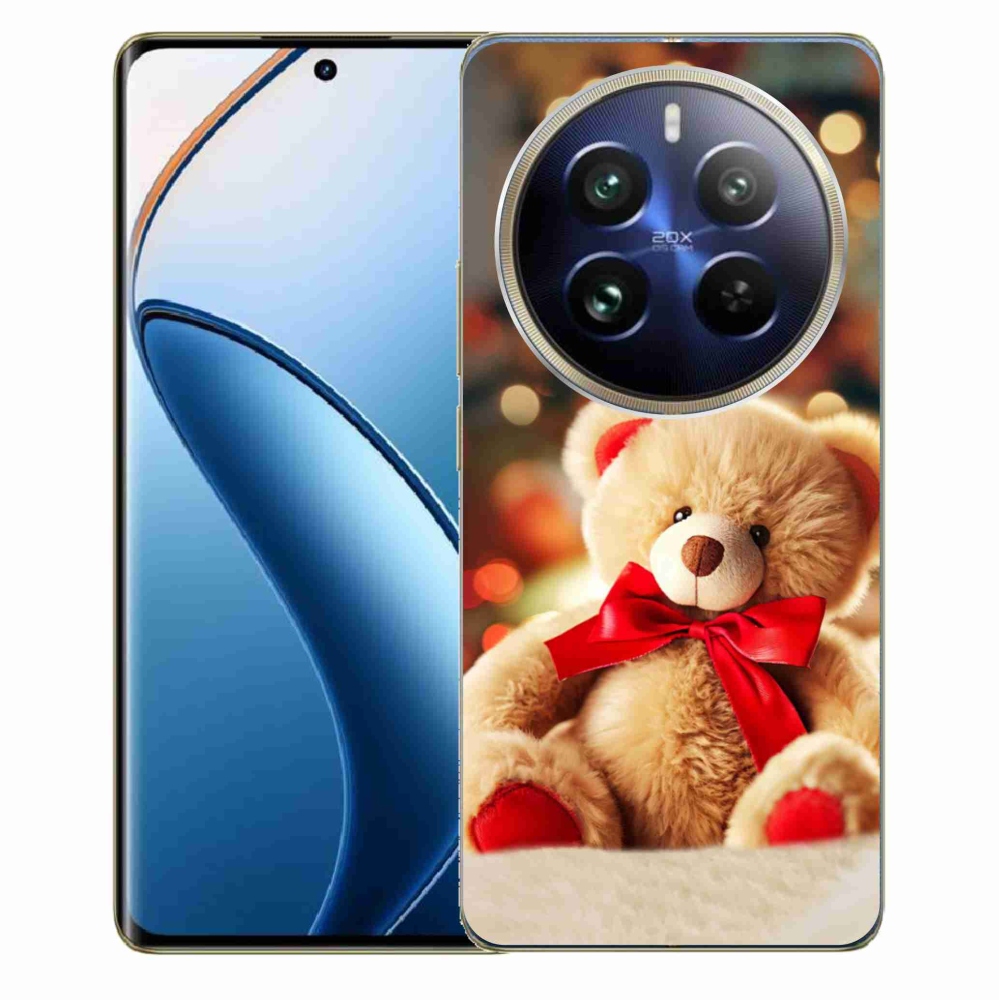 Gelový kryt mmCase na Realme 12 Pro 5G/12 Pro+ 5G - plyšový medvídek