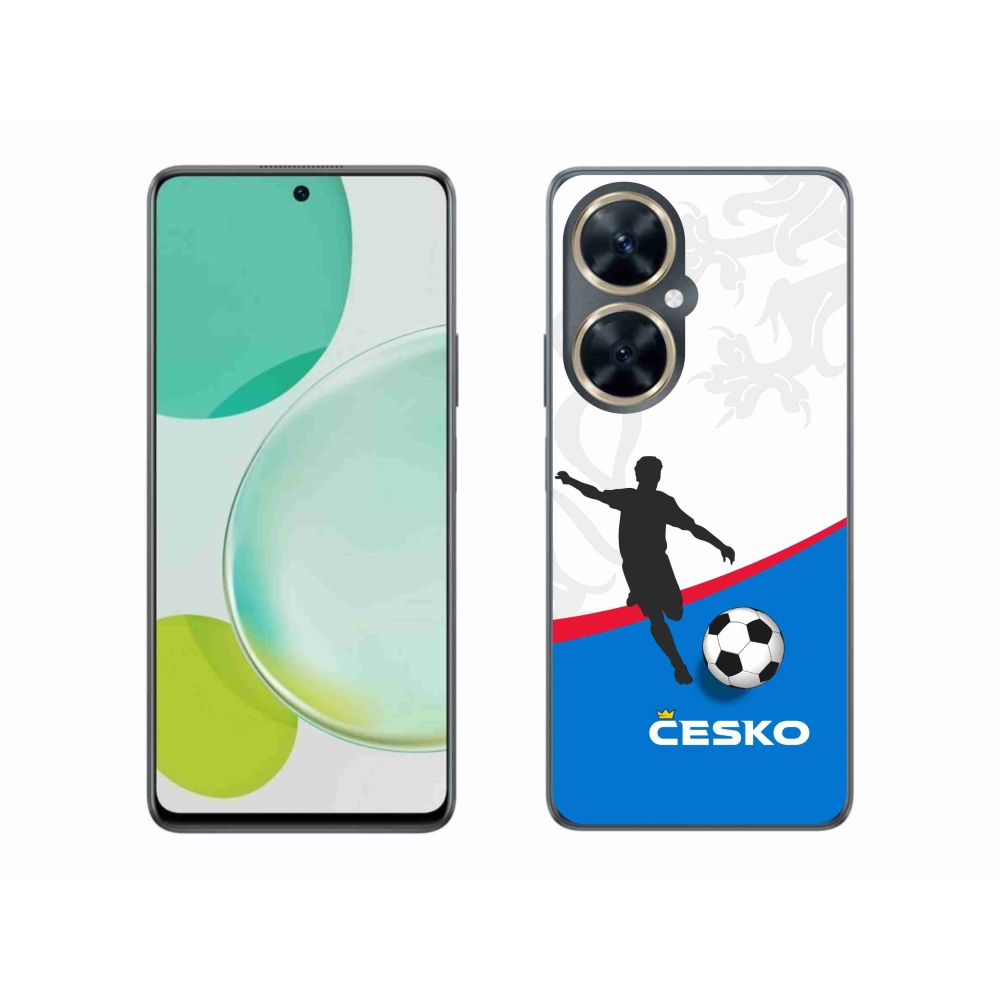 Gelový kryt mmCase na Huawei Nova 11i - fotbal Česko 1