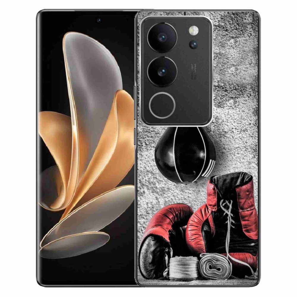 Gelový kryt mmCase na Vivo V29 5G - boxovací pytel a rukavice