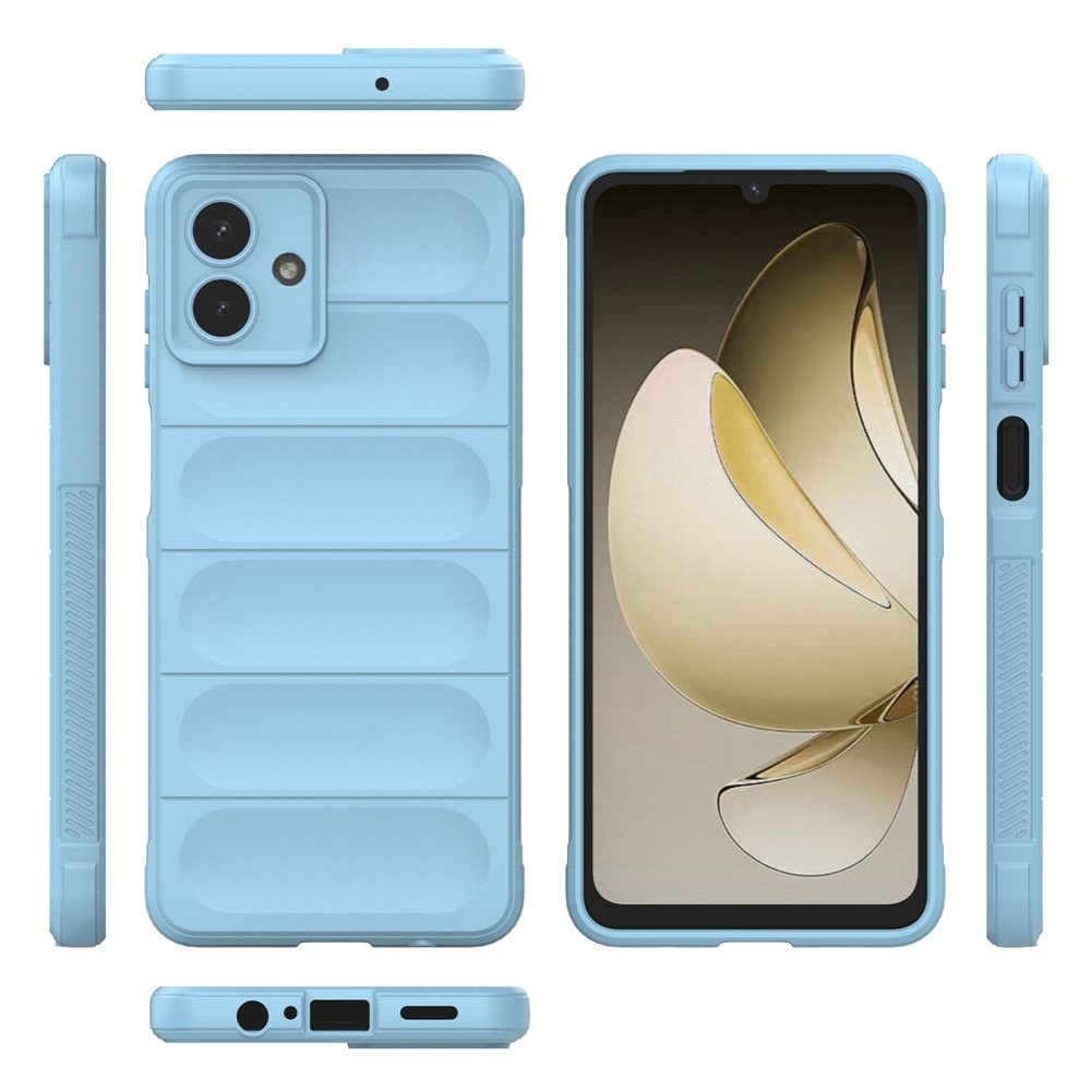 Rugg odolný gelový obal na Samsung Galaxy A07 4G - světlemodrý