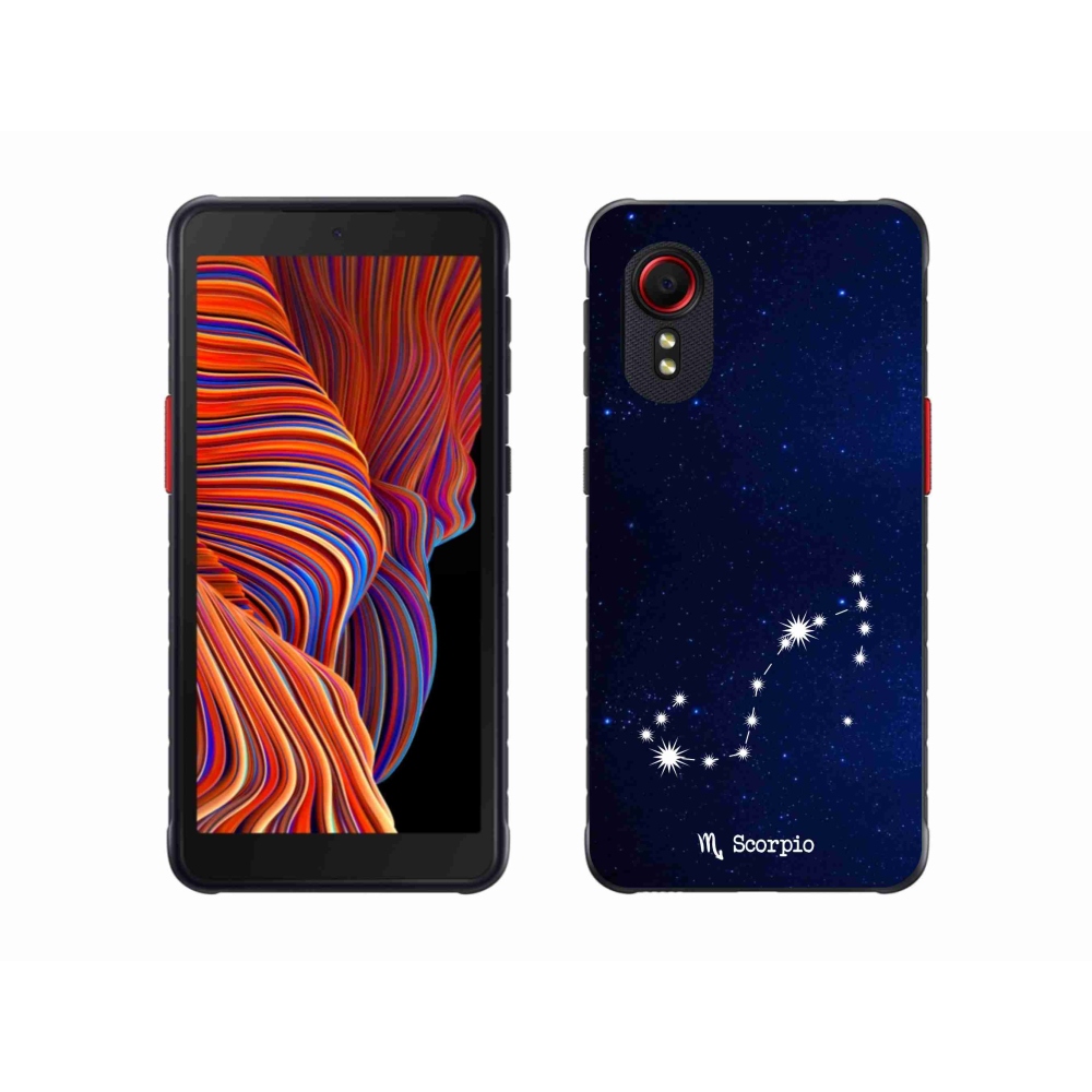 Gelový kryt mmCase na Samsung Galaxy Xcover 5 - souhvězdí Štíra