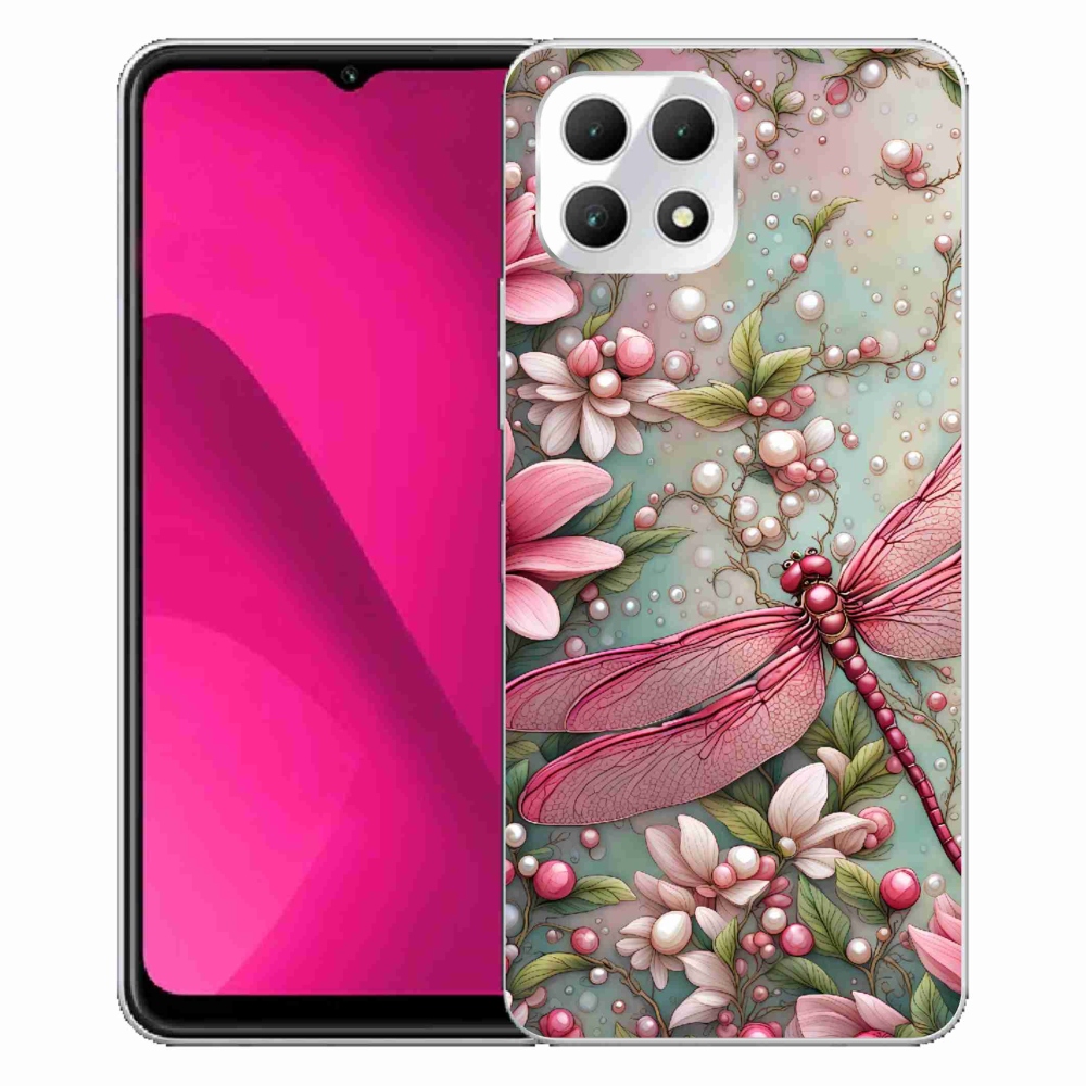 Gelový kryt mmCase na T-Mobile T Phone 2 - vážka