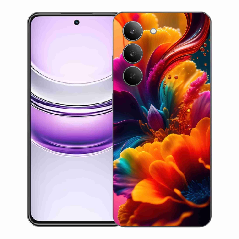 Gelový kryt mmCase na Realme 14x 5G - abstraktní motiv 2