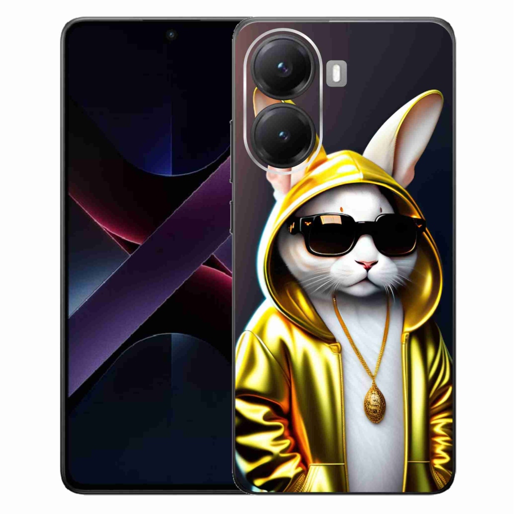 Gelový kryt mmCase na Xiaomi Poco X7 Pro 5G - kočka boss