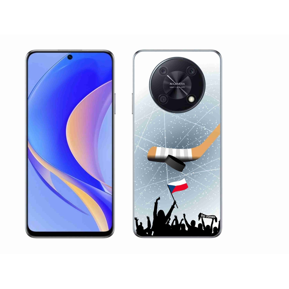 Gelový kryt mmCase na Huawei Nova Y90 - fanoušci hokeje