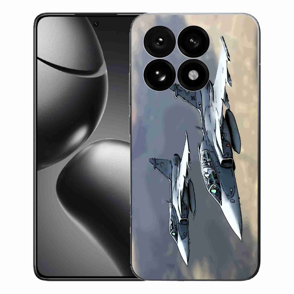 Gelový kryt mmCase na Xiaomi 15T - stíhačky