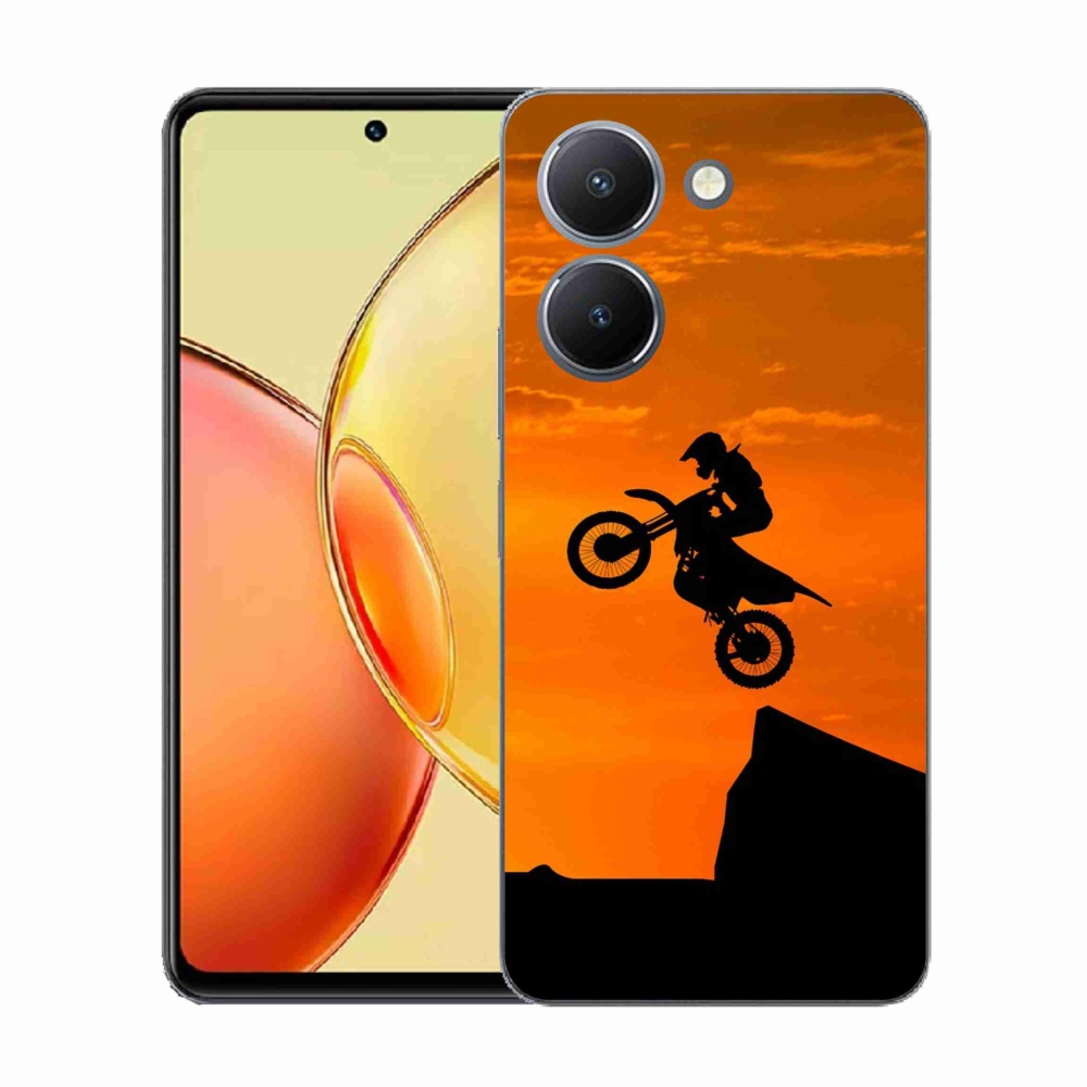 Gelový kryt mmCase na Vivo Y36 - motocross