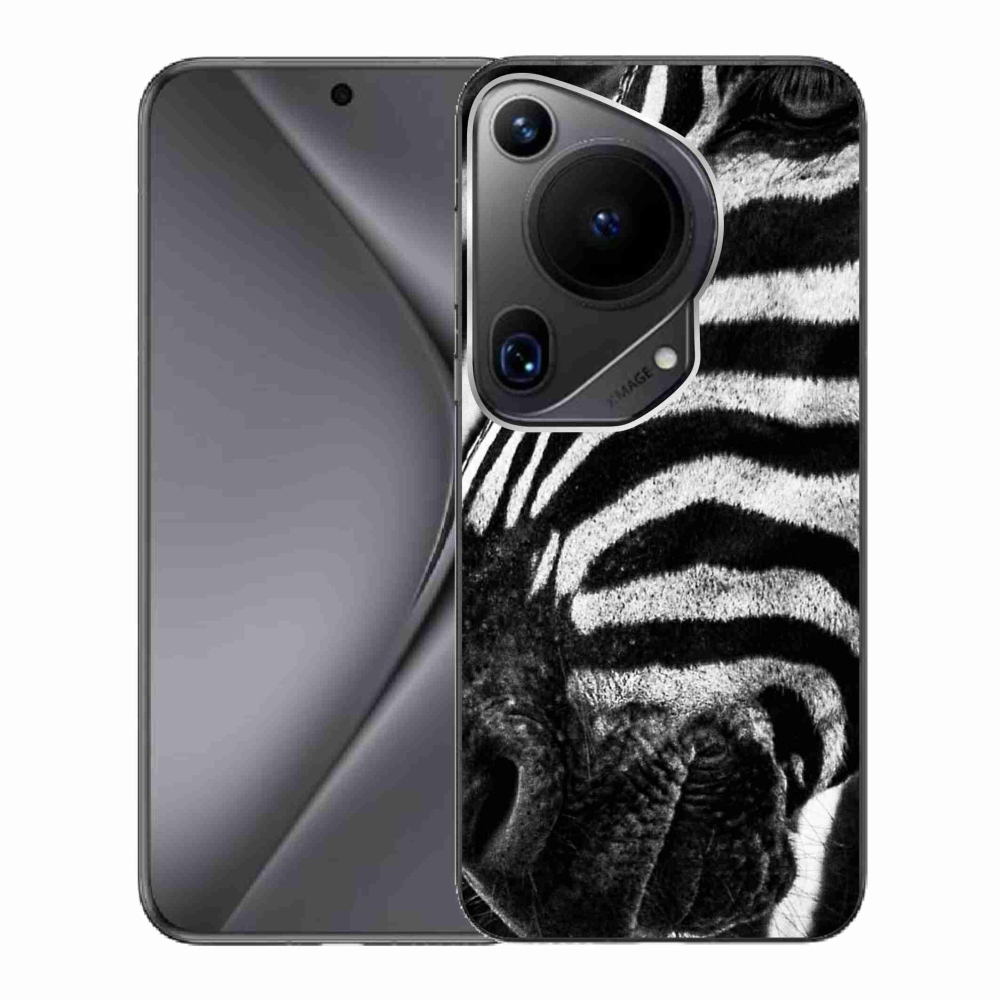 Gelový kryt mmCase na Huawei Pura 70 Ultra - zebra