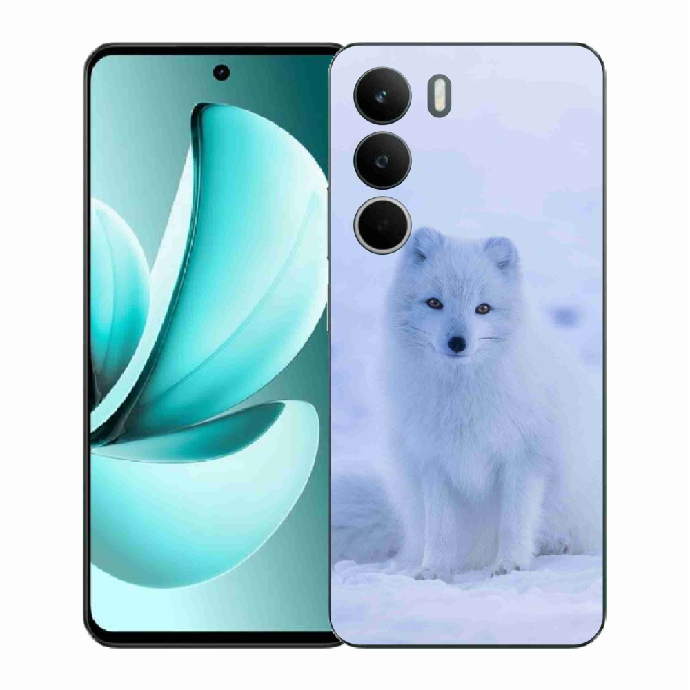 Gelový kryt mmCase na Realme C71 - polární liška