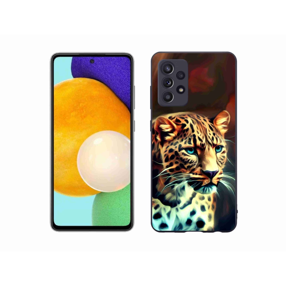 Gelový kryt mmCase na Samsung Galaxy A52/A52 5G - leopard
