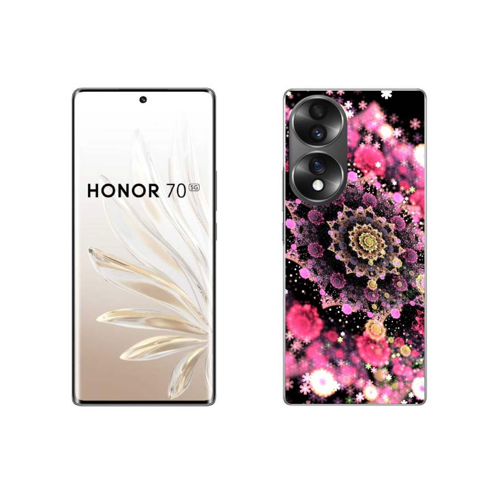 Gelový kryt mmCase na Honor 70 - abstrakt 21