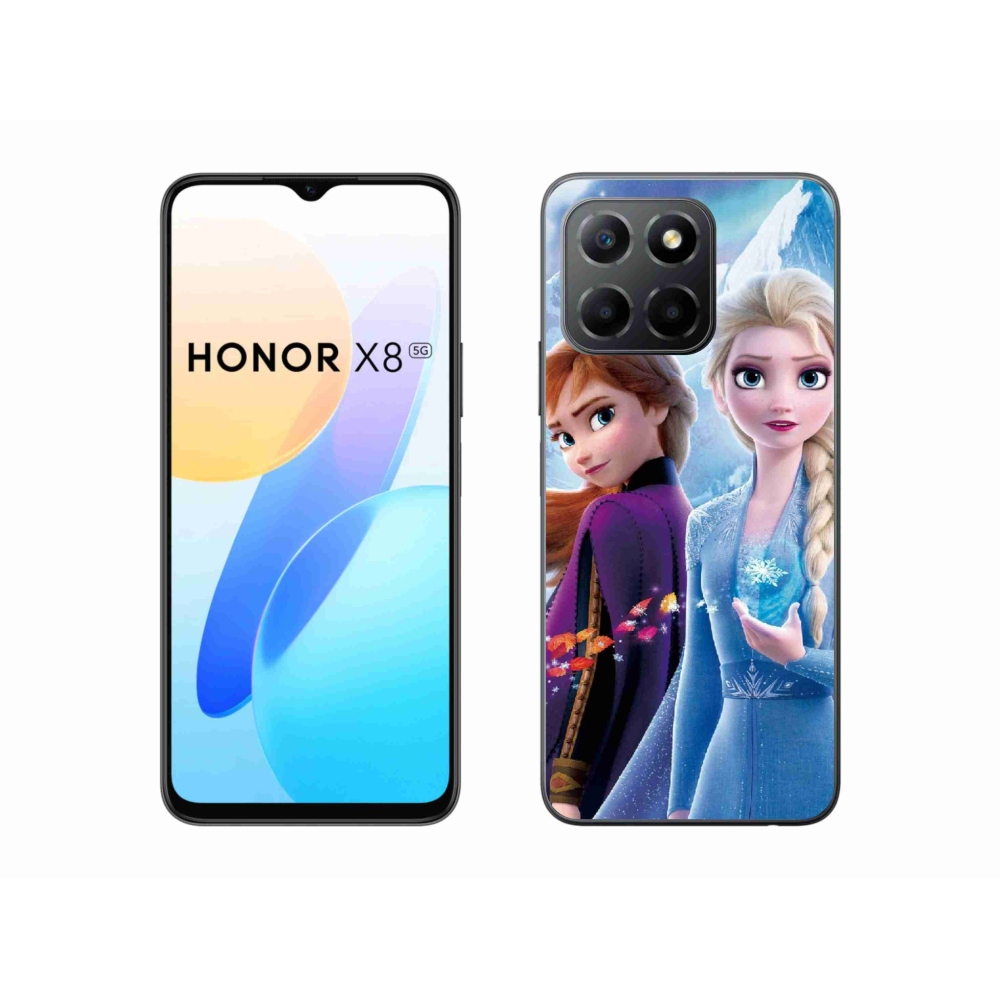 Gelový kryt mmCase na Honor X8 5G/Honor 70 Lite 5G - ledové království 3