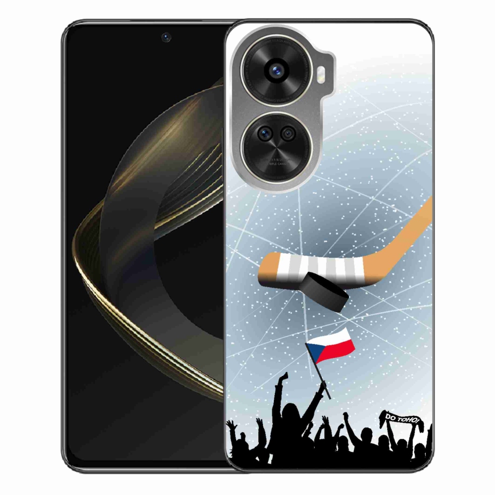 Gelový kryt mmCase na Huawei Nova 12 SE - fanoušci hokeje