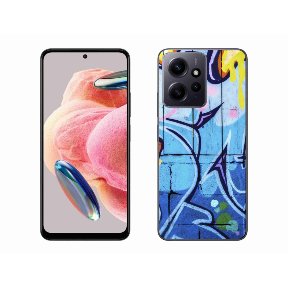 Gelový kryt mmCase na Xiaomi Redmi Note 12 4G - graffiti