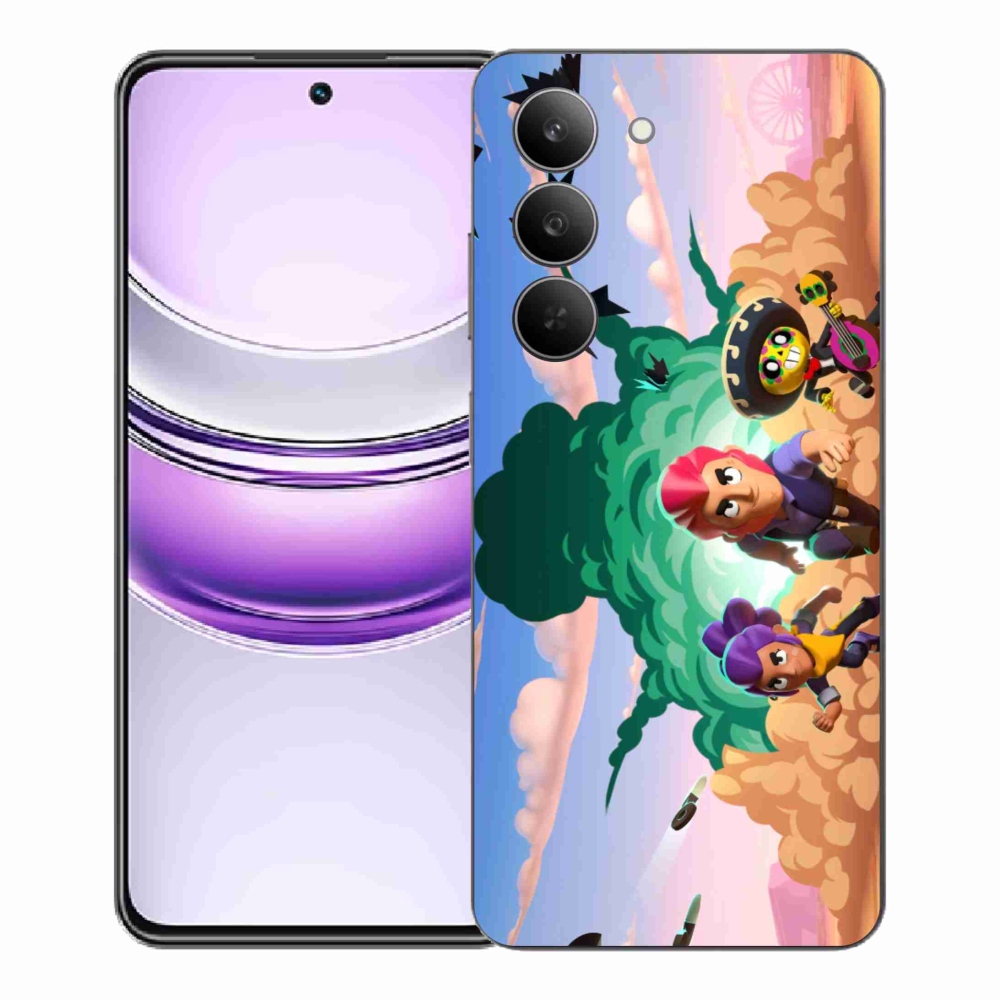 Gelový kryt mmCase na Realme 14x 5G - brawl stars