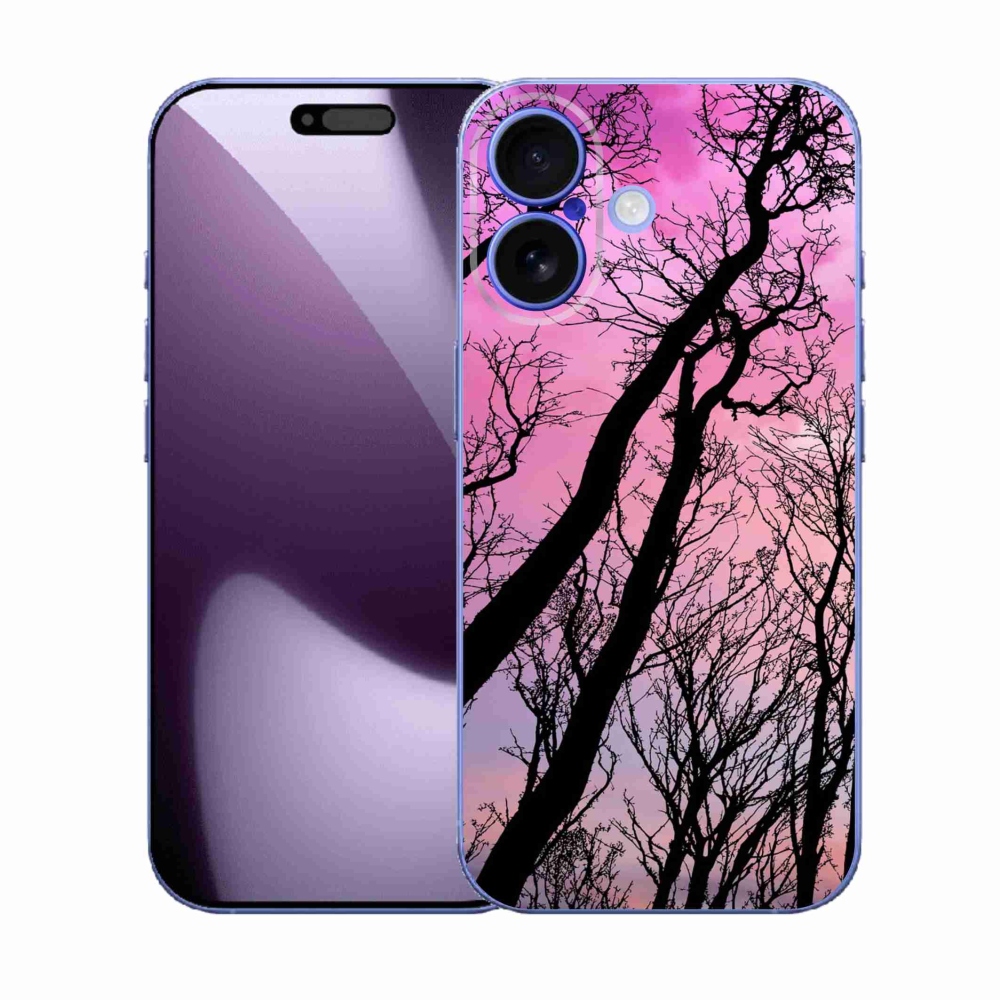 Gelový kryt mmCase na iPhone 17 - opadané stromy