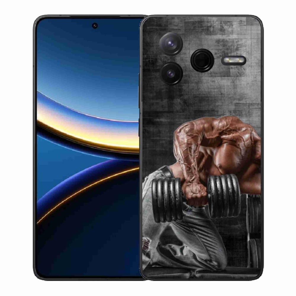 Gelový kryt mmCase na Xiaomi Poco F7 Pro - posilování 1