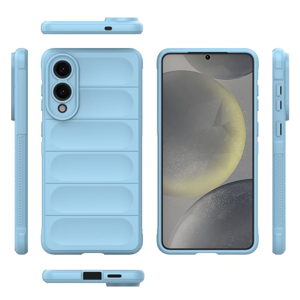 Rugg odolný gelový obal na Samsung Galaxy S25 Edge - světlemodrý