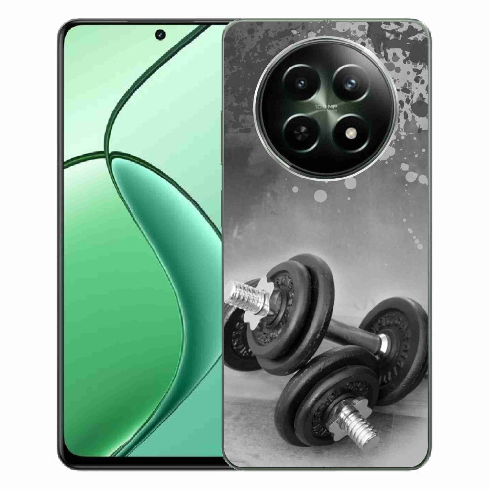 Gelový kryt mmCase na Realme 12 5G/12x 5G - činky 1