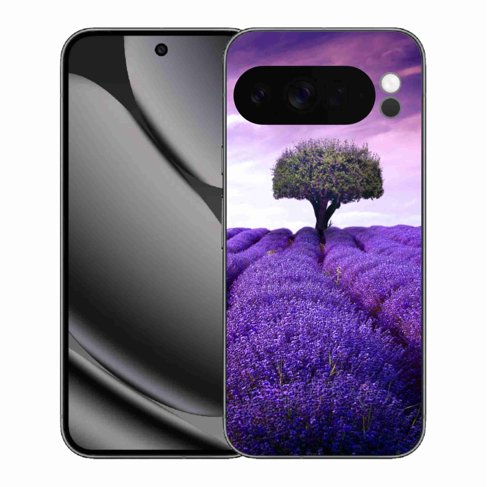 Gelový kryt mmCase na Google Pixel 10 Pro XL - levandulová louka