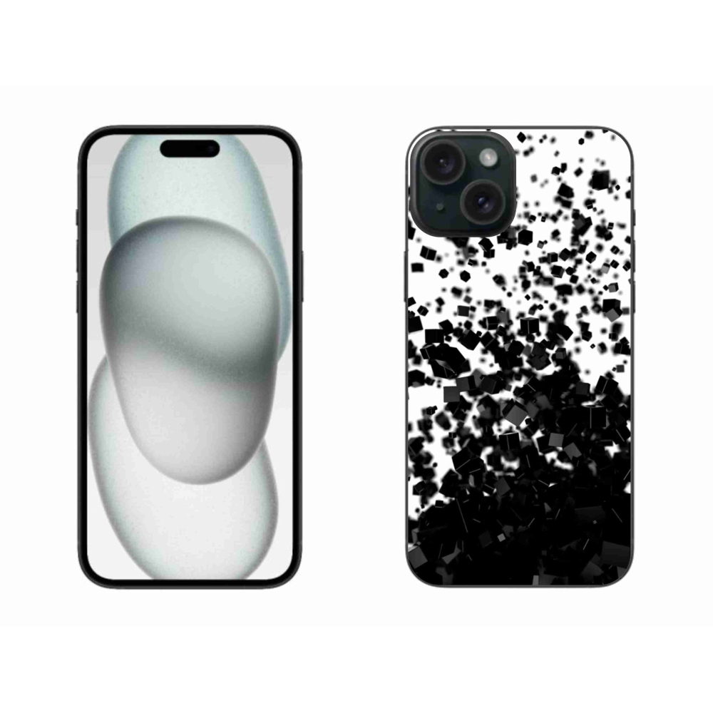 Gelový kryt mmCase na iPhone 15 Plus - abstraktní vzor 1