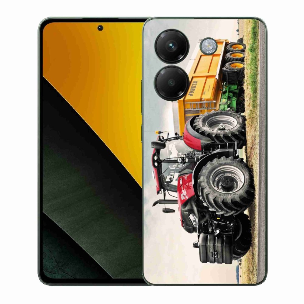 Gelový kryt mmCase na Xiaomi Poco M7 Pro 5G - traktor 3