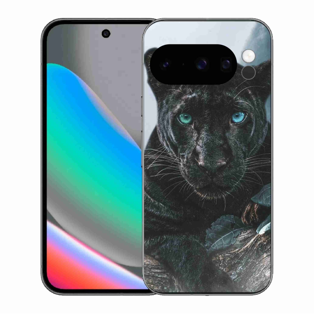 Gelový kryt mmCase na Google Pixel 10 Pro - černý panter