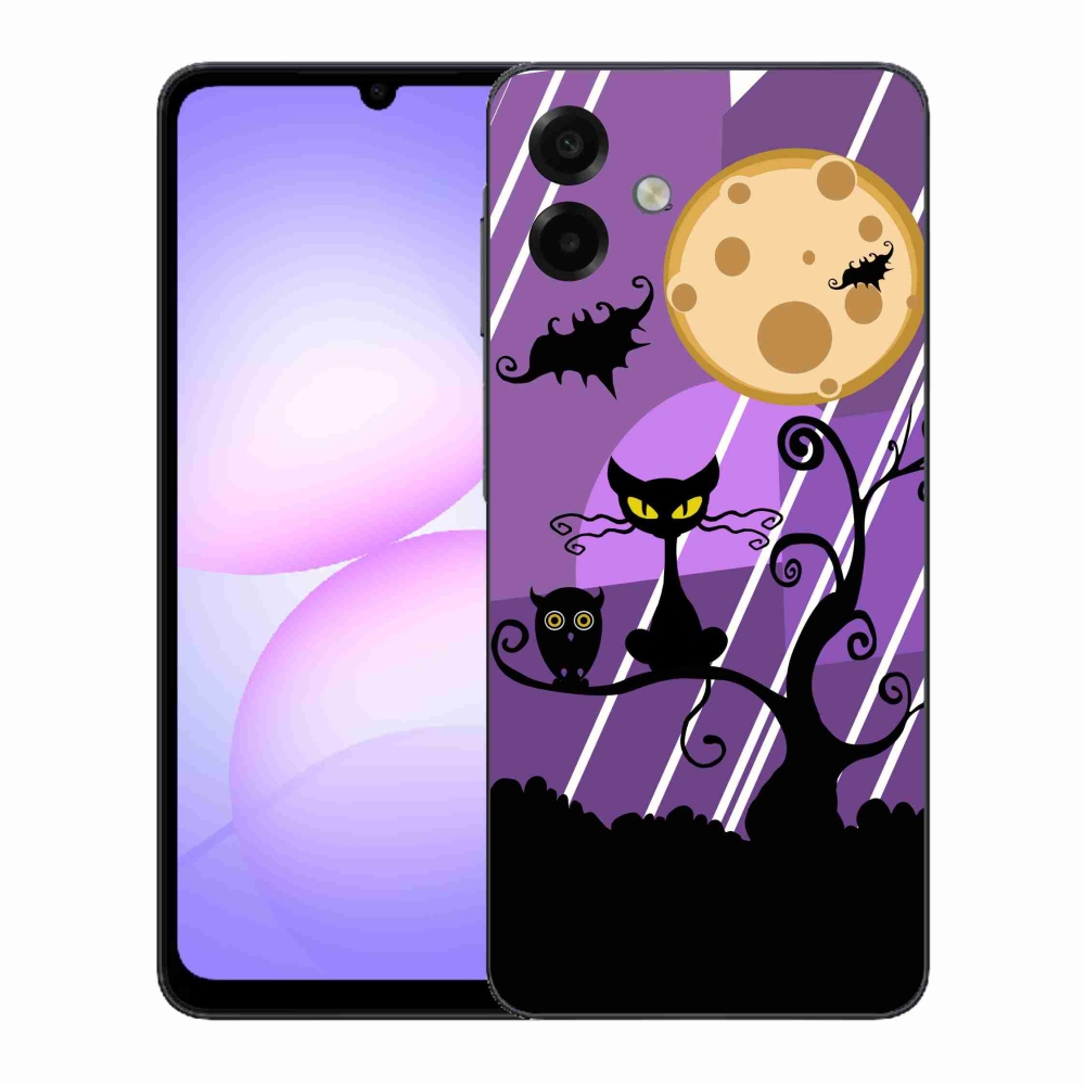 Gelový kryt mmCase na Samsung Galaxy A07 4G - halloween