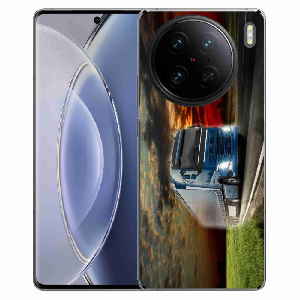 Gelový kryt mmCase na Vivo X90 Pro - kamion 4