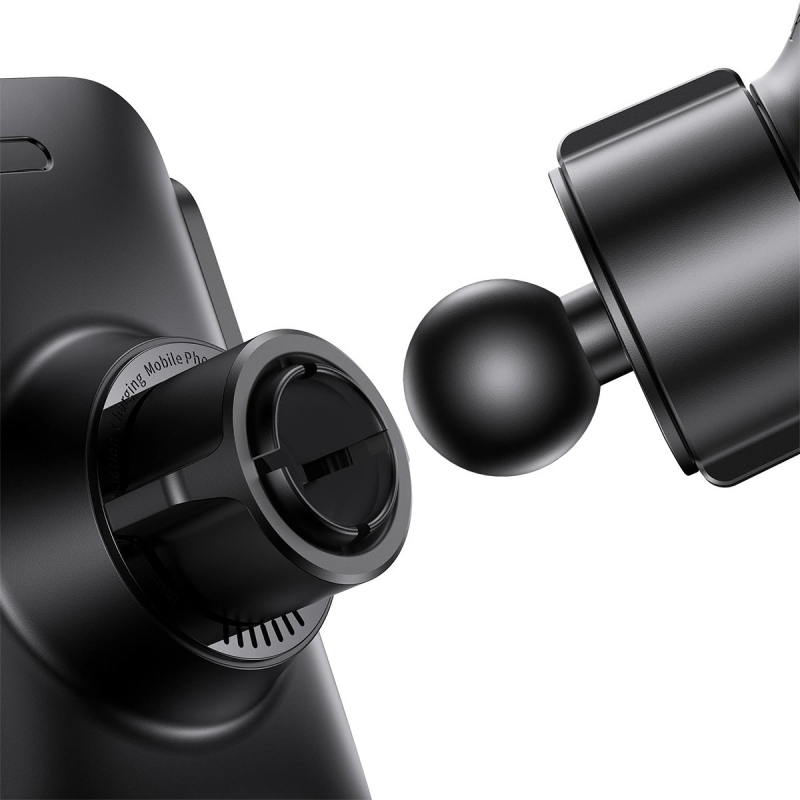 Baseus Wisdom Auto Alignment Držák do Auta s Bezdrátový nabíjením 15W (Air Outlet) Black