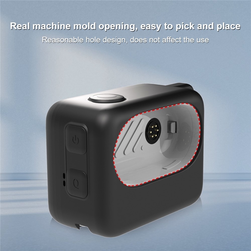 Silikonový ochranný obal PULUZ pro nabíjecí pouzdro Insta360 GO 3 / GO 3S – černý