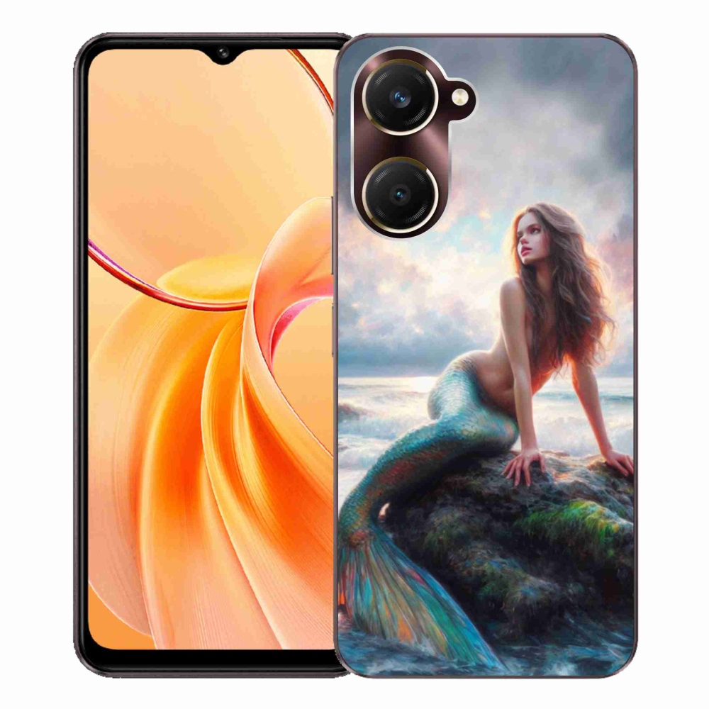 Gelový kryt mmCase na Vivo Y28s 5G - mořská panna