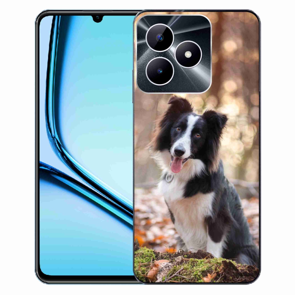 Gelový obal mmCase na Realme Note 50 - border kolie 1