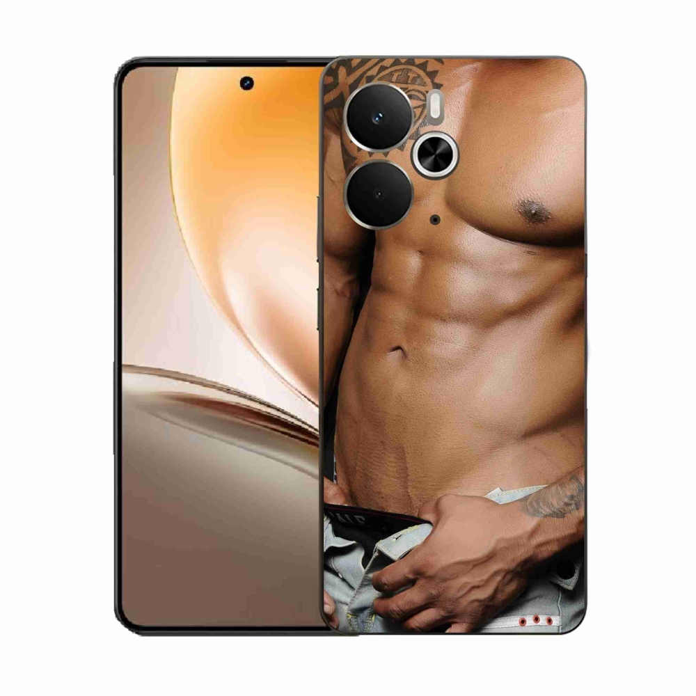 Gelový kryt mmCase na Realme 14 5G - sexy muž