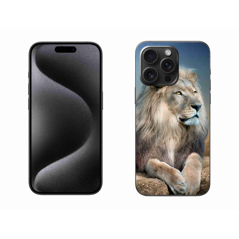 Gelový obal mmCase na iPhone 15 Pro Max - lev 1