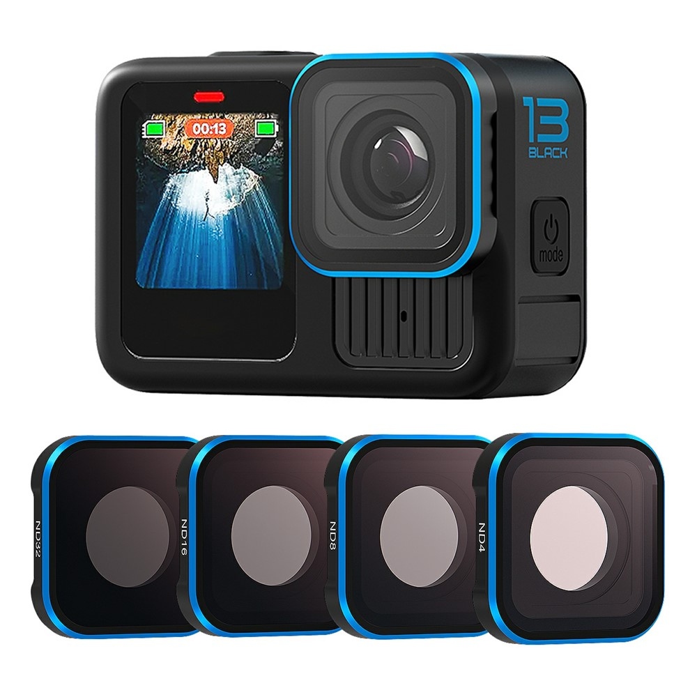 AMAGISN ND filtry sada 4 ks pro GoPro Hero 13/12/11/10/9