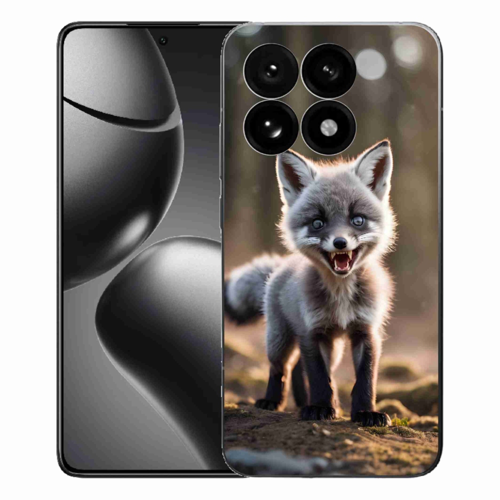 Gelový kryt mmCase na Xiaomi 15T - rozzuřená liška