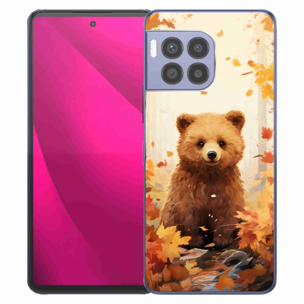 Gelový kryt mmCase na T-Mobile T Phone 2 Pro - medvěd v lese
