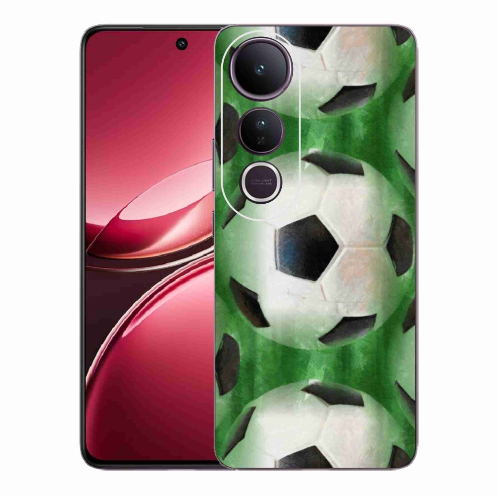 Gelový kryt mmCase na Vivo V50 Lite 4G/5G - fotbalový míč