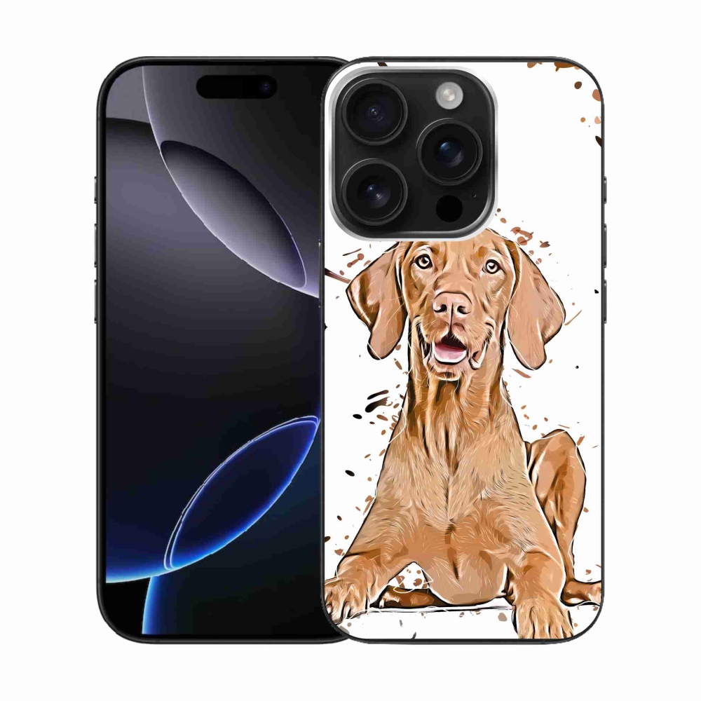 Gelový kryt mmCase na iPhone 16 Pro - maďar