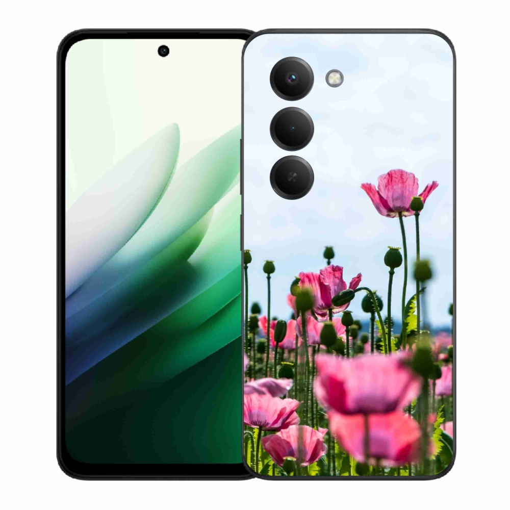 Gelový kryt mmCase na Xiaomi Redmi 15 5G (169mm) - vlčí mák
