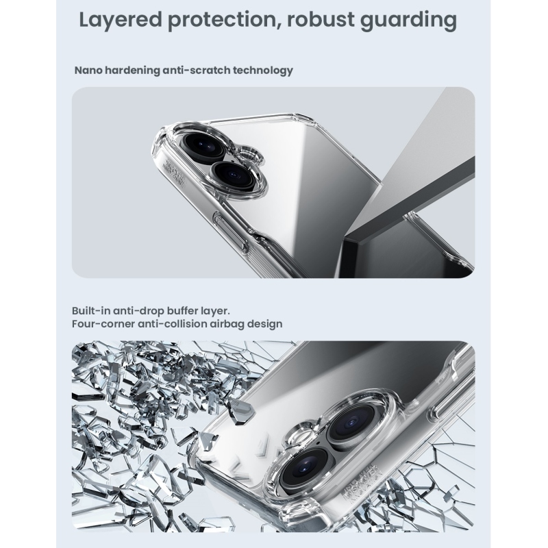 Nillkin Nature TPU PRO Kryt pro Apple iPhone 16 Transparent