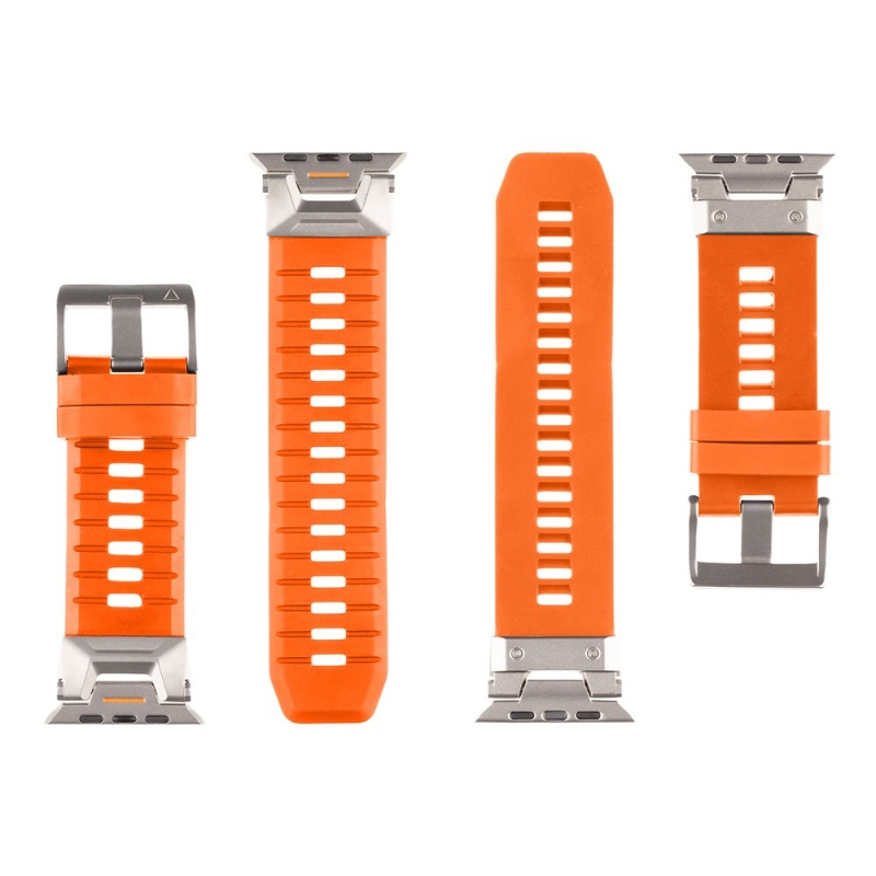 Tactical Tough Band pro Apple Watch Ultra Safety Orange